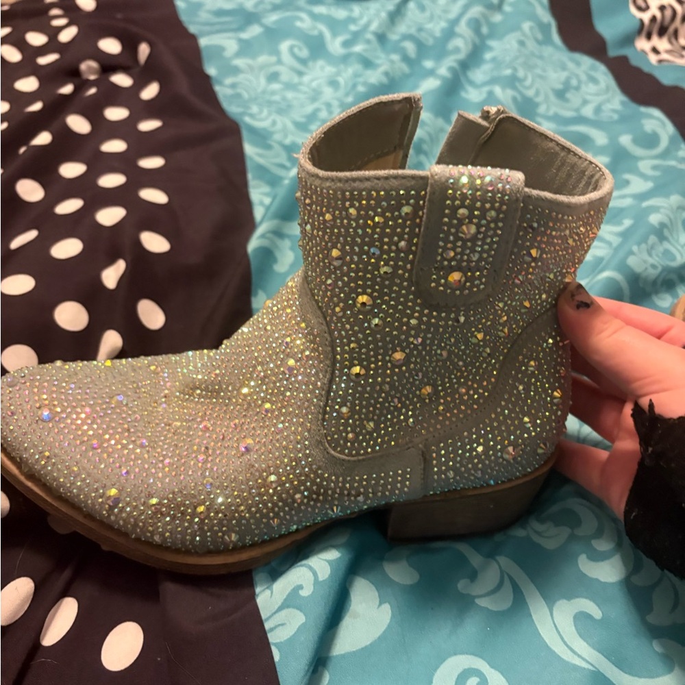 Gray Suede Shoes - image 3